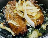 缶詰で簡単【いわし】香ばしオニスラマヨ丼作り方7写真