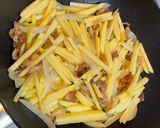 豚肉とじゃがいものシャキシャキ炒め作り方5写真