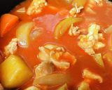野菜ジュース●ハヤシ風玉かけカレーライス作り方3写真