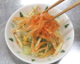 パリパリにんじゃサラダ【学校給食】作り方5写真