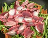 【砂肝の鶏ガラ炒め】ぷりっ！野菜しっかり作り方3写真