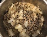 牛丼風タマネギ丼作り方4写真