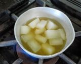 冬瓜とエビの冷やしあんかけ作り方1写真