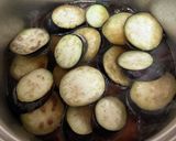 魚河岸揚げとなすの煮物（鍋帽子使用）作り方4写真