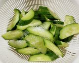 きゅうりと魚肉ソーセージのサラダ作り方4写真