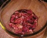 牛肉とブロッコリーニの中華炒め作り方1写真