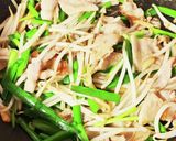肉にら醤油炒め作り方5写真