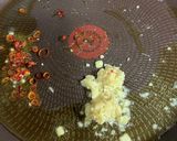 いんげんと厚切りハムのペペロンチーノ作り方5写真