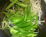 まぐピーもやし塩ニンニク炒め作り方4写真