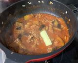 新和食〜なすとひき肉のハヤシライス作り方7写真