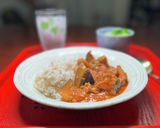 新和食〜なすとひき肉のハヤシライス作り方8写真