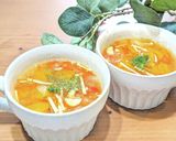 圧力鍋★野菜たっぷり！トマトの野菜スープ作り方6写真