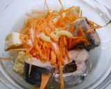 レンジで簡単!サバと厚揚げの生姜煮作り方2写真