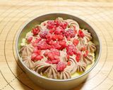 チーズとラズベリーのムースケーキ2作り方34写真