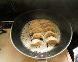 羽根つきパリパリ～ズッキーニ餃子作り方5写真
