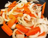 ささみと野菜のうま炒め作り方4写真