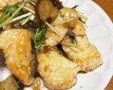ナスと鶏むね肉のポン酢炒め作り方9写真