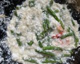 海老とインゲンふわふわ卵白炒め作り方7写真