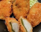 ピーマンの肉詰めフライ♡サクふわっ♪作り方6写真