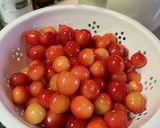 さくらんぼジャム クエン酸で甘酸っぱく♡作り方1写真