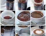 インスタントコーヒーでラテアート作り方1写真