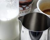 インスタントコーヒーでラテアート作り方3写真