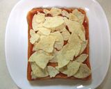 ポテトチップトースト！*作り方2写真