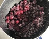 かき氷フルーツソース＜番外③＞チェリー作り方2写真