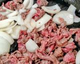塩昆布で♪牛肉とキャベツ炒め♡作り方3写真