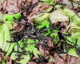 塩昆布で♪牛肉とキャベツ炒め♡作り方5写真