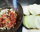 新玉ねぎの鶏つくね焼き作り方2写真