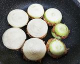 新玉ねぎの鶏つくね焼き作り方5写真