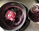 かき氷フルーツソース＜番外③＞チェリー作り方6写真