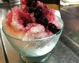 かき氷フルーツソース＜番外③＞チェリー作り方8写真