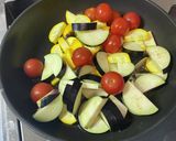簡単！夏野菜のカラフル炒め作り方4写真