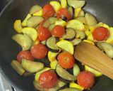 簡単！夏野菜のカラフル炒め作り方6写真