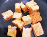 簡単!厚揚げの味噌マヨ炒め♡作り方2写真