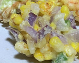 初夏を食べよう♡カラフル夏野菜かき揚げ〜作り方5写真