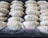 水菜とトマトのギョーザ作り方6写真
