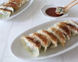 水菜とトマトのギョーザ作り方7写真