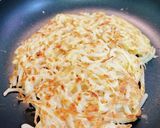 もやしのお好み焼き＊ズボラ作り方5写真