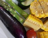 簡単カラフル夏野菜の揚げびたし作り方1写真