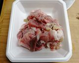 チゲスープ（豚こま肉）作り方1写真