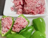 超〜簡単！ピーマン肉詰めケチャップ味作り方1写真