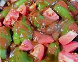 超〜簡単！ピーマン肉詰めケチャップ味作り方5写真