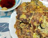 ★簡単★ひじきとツナの豆腐モチモチ焼き作り方6写真