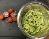 ズッキーニパスタ風サラダ作り方5写真