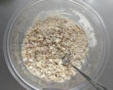 スーパー大麦入りオートミールクッキー。作り方2写真