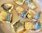 取り分け幼児食★鯖の蒲焼き作り方2写真