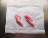 ふんわり☆ササミチップス作り方1写真